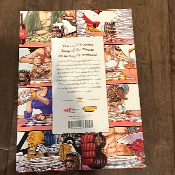 One Piece: Pirate Recipes cookbook, recipe manga hard cover anime brand new - Picture 3 of 5
